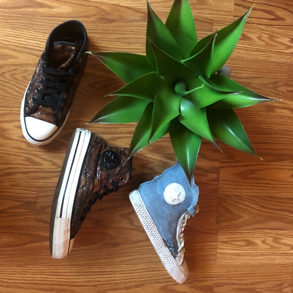 Tiger print sequence Converse Chuck Taylors